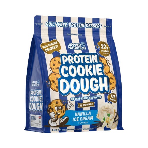 Protein Cookie Dough Dessert Protein Cookie Dough Dessert, Vanilla Ice Cream - 1000g - Image 1